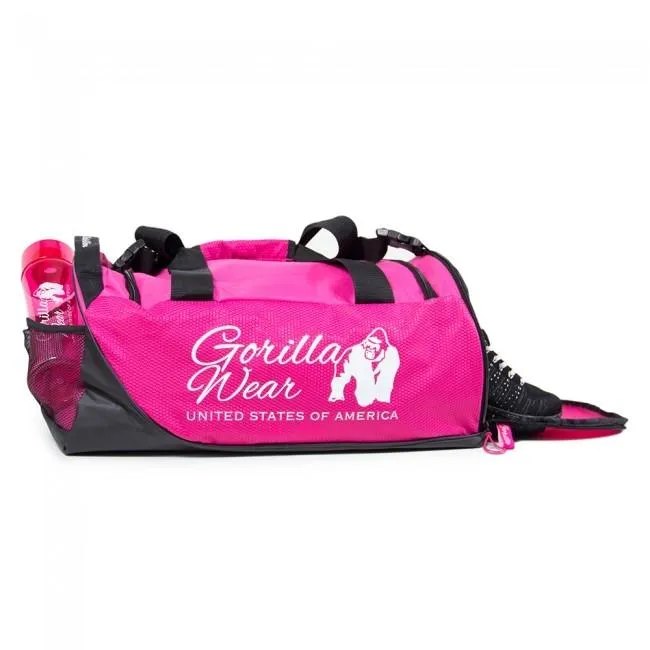 Gorilla Wear Santa Rosa Gym Bag - Pink-Black