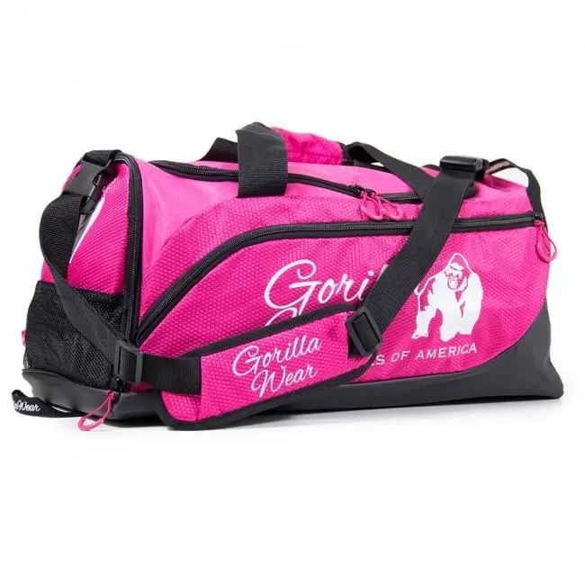 Gorilla Wear Santa Rosa Gym Bag - Pink-Black