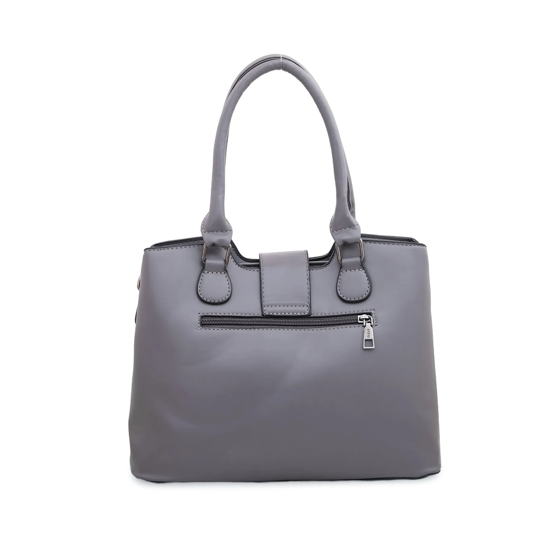 Grey Formal Hand Bag P35866