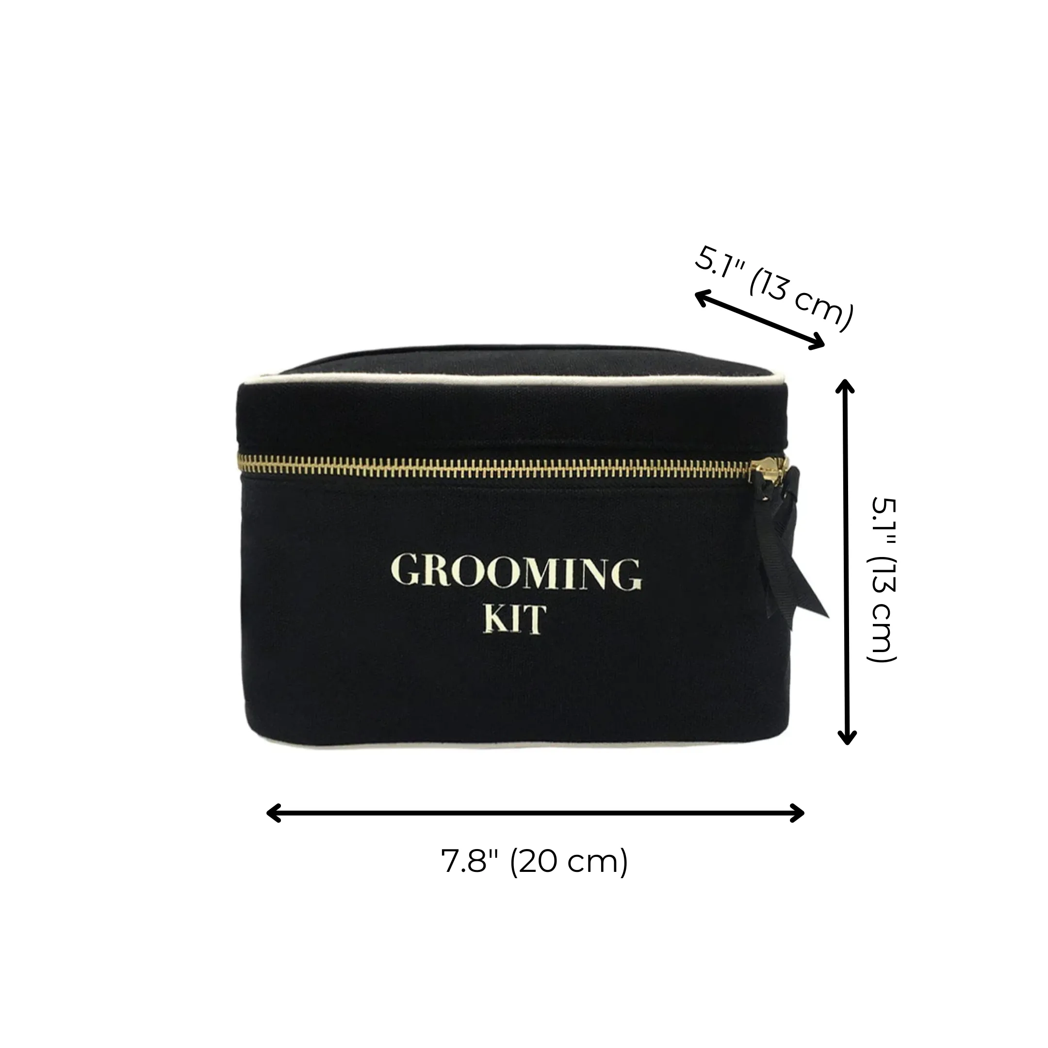 Grooming Kit Box, Black