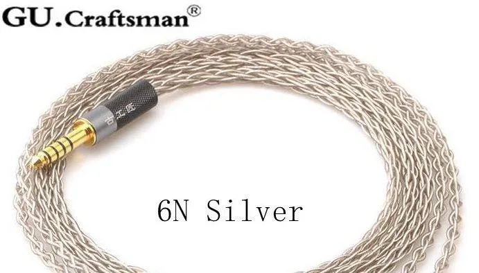 GUCraftsman Customized 6N OCC  / Silver Cable