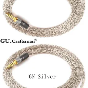 GUCraftsman Customized 6N OCC  / Silver Cable