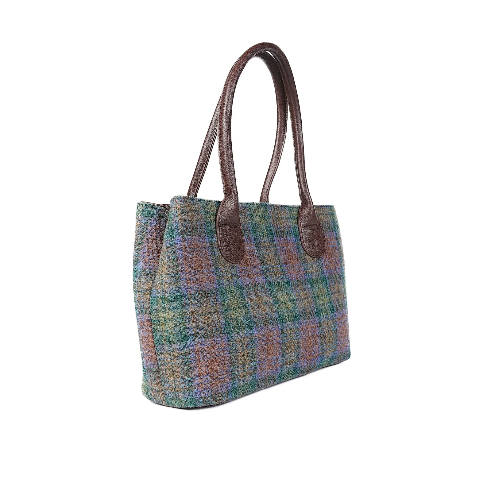 Harris Tweed Ladies Handbag - Classic Skye Tartan