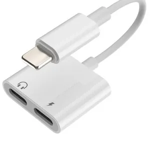 IPHONE HEADPHONE / CHARGING ADAPTER SPLITTER AUX USB CABLE (sold by the piece)