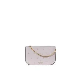 Kate Spade Madison Studded Pearls Pochette Shoulder Bag In Lilac Moon KF399