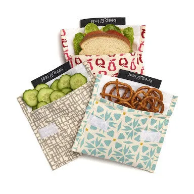 Keep Leaf Reusable Sandwich  Bag - Fruit