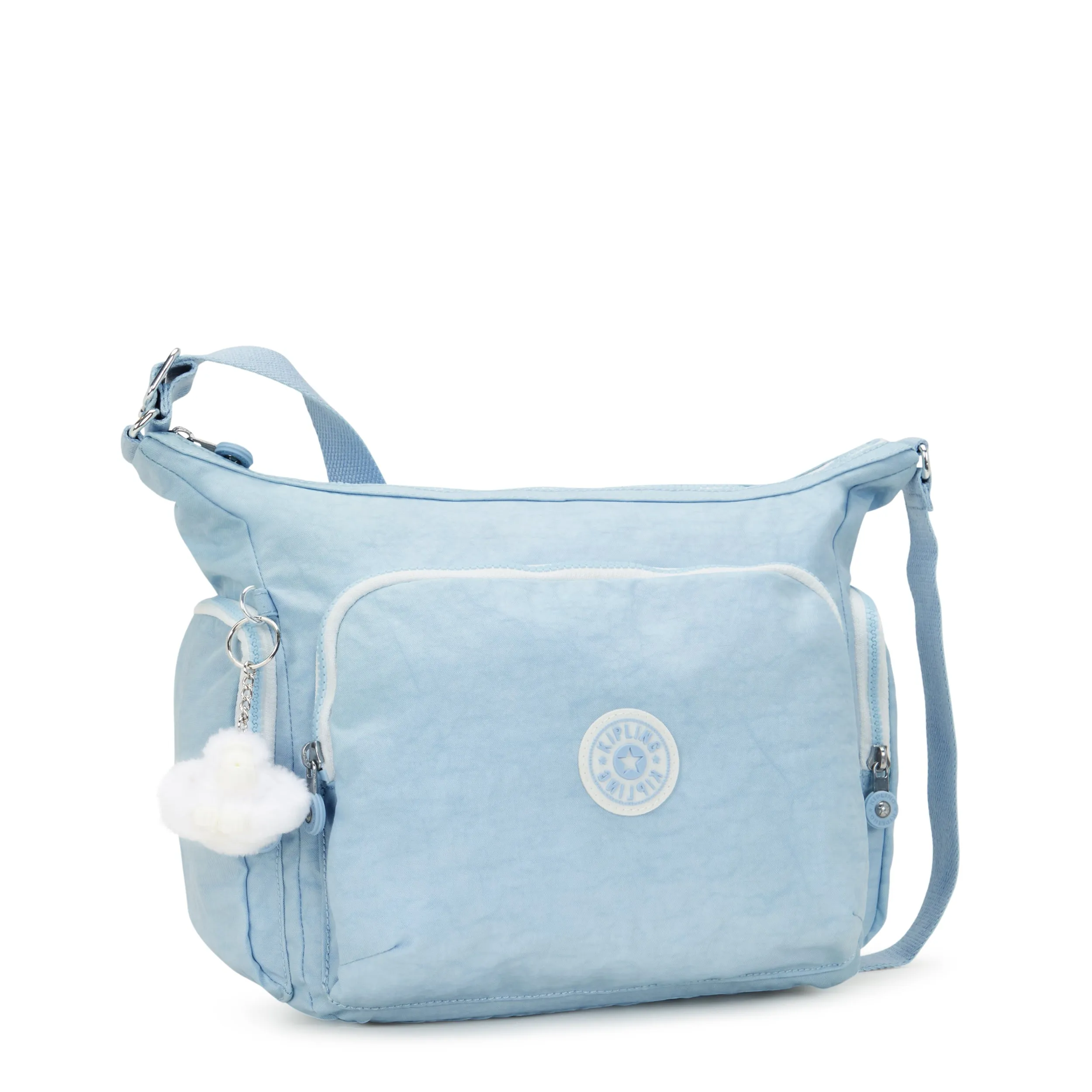 Kipling Gabb Frost Blue Bl Large Crossbody Bag C2I5740-LZ8