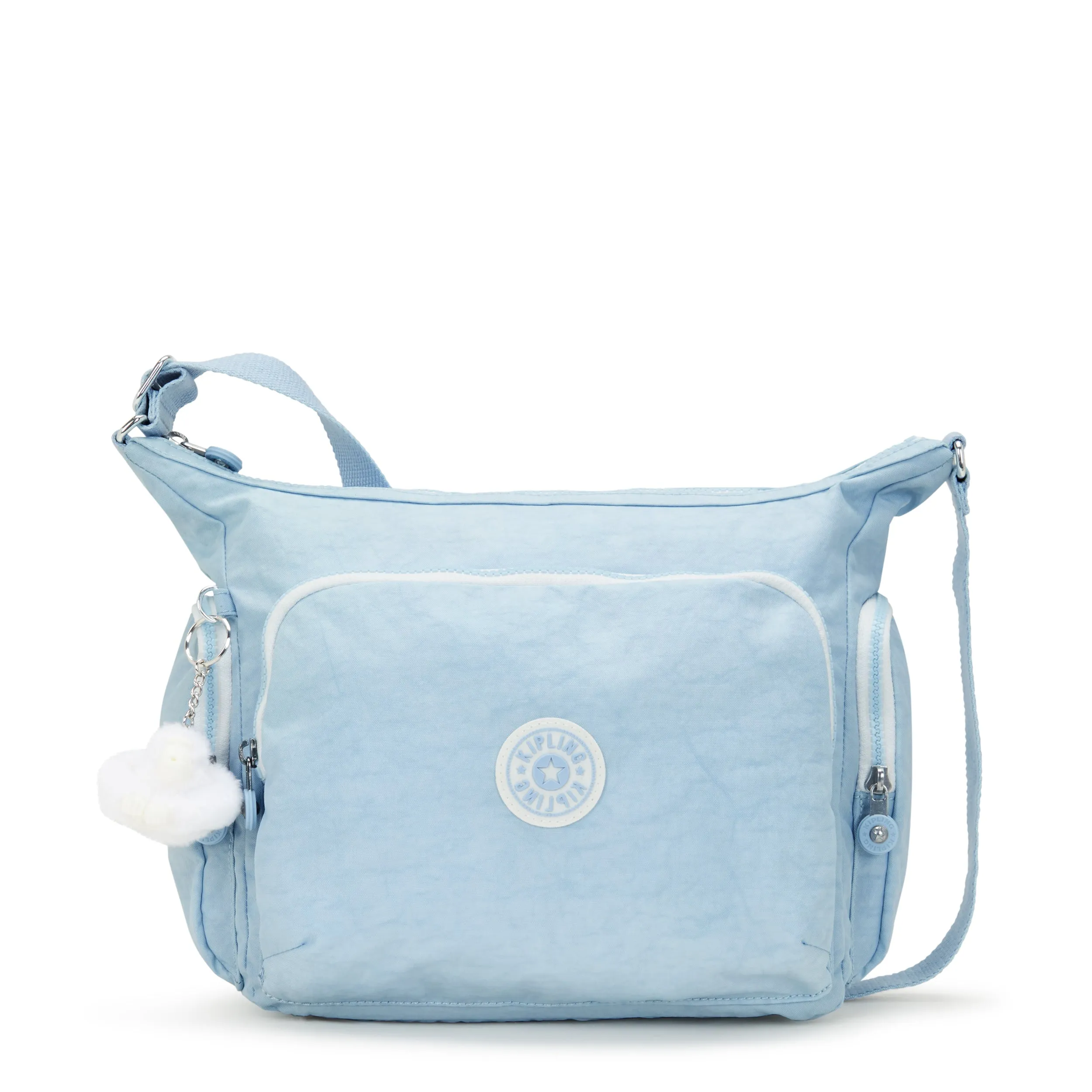 Kipling Gabb Frost Blue Bl Large Crossbody Bag C2I5740-LZ8