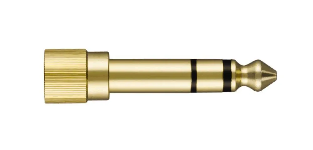 KRK Screw On Headphone Adapter 1/8 Inch to 1/4 Inch