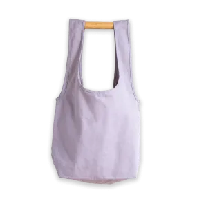 Lavender Slouchy Tote Bag