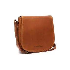 Leather Shoulder Bag Cognac Everglades