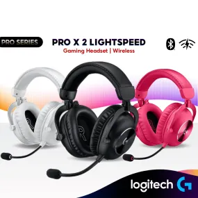 Logitech G PRO X 2 LIGHTSPEED Wireless Gaming Headset | Detachable Boom Mic | 50mm Graphene Drivers | Bluetooth