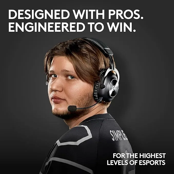 Logitech G PRO X 2 LIGHTSPEED Wireless Gaming Headset | Detachable Boom Mic | 50mm Graphene Drivers | Bluetooth