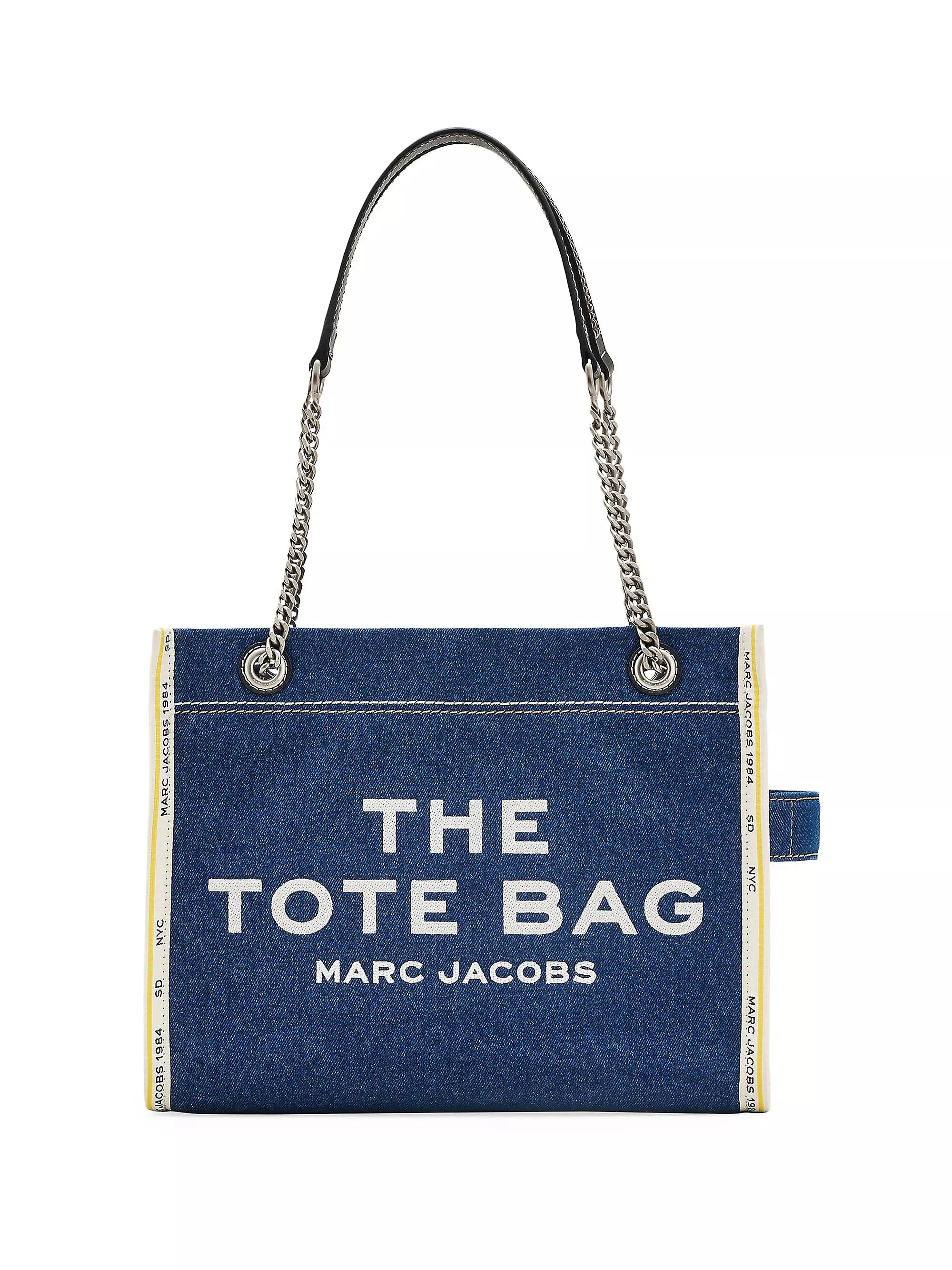 Marc Jacobs  The Denim Chain Medium Tote Bag