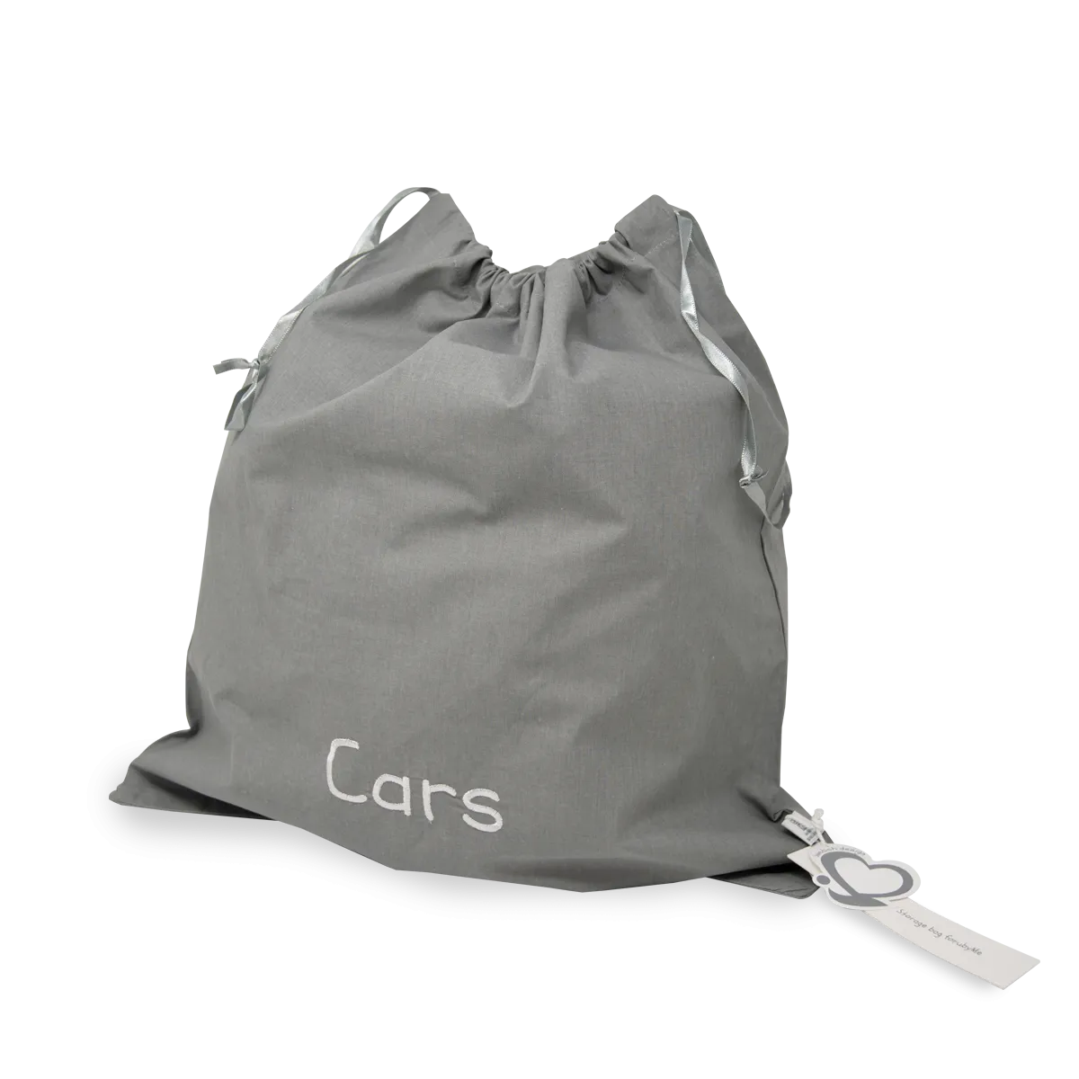 Messy Me Toy Storage Bag - CARS Grey