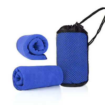 Microfiber Towel with Mesh Bag