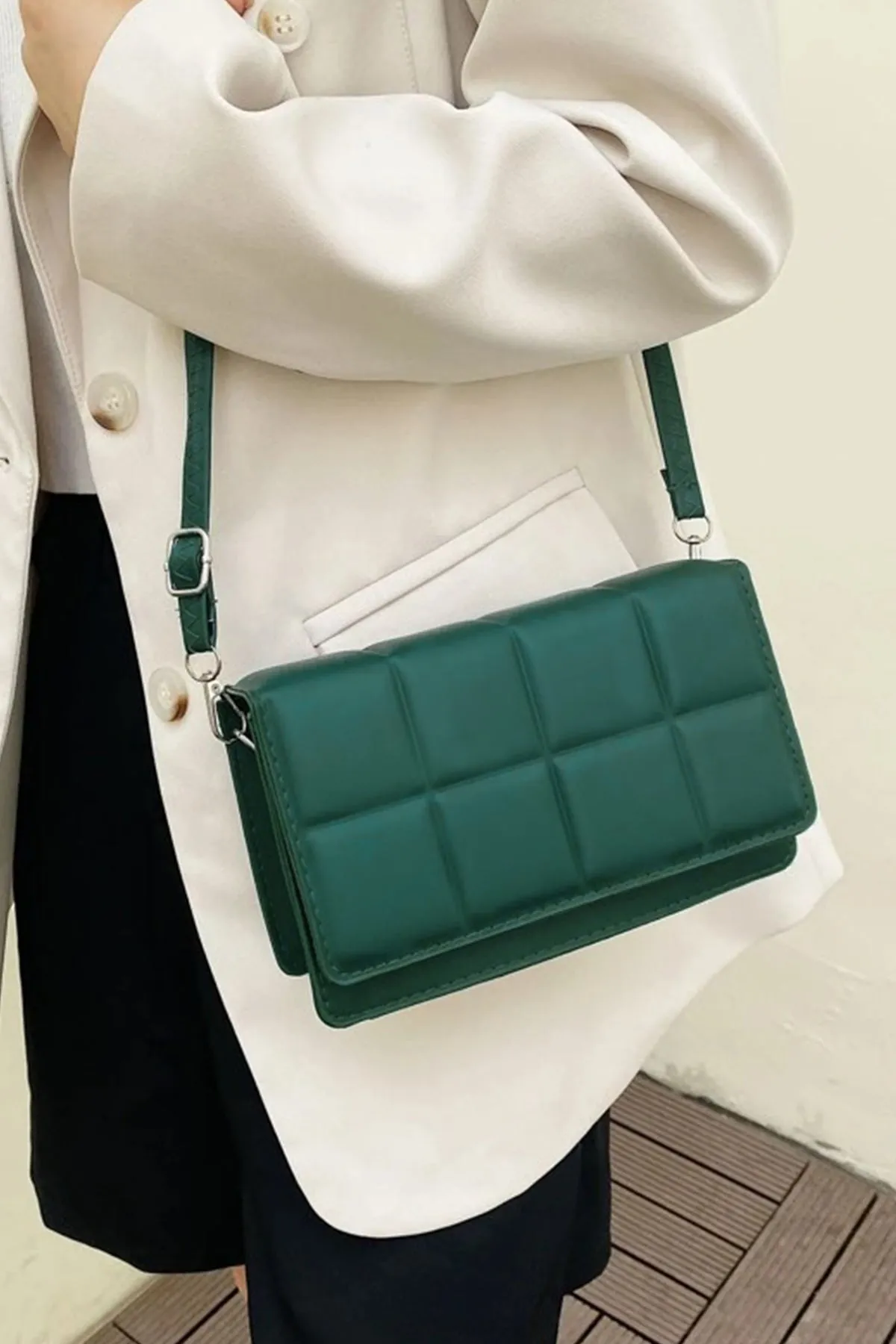 Mint Sling Leather Bag - A23 - WHB0063