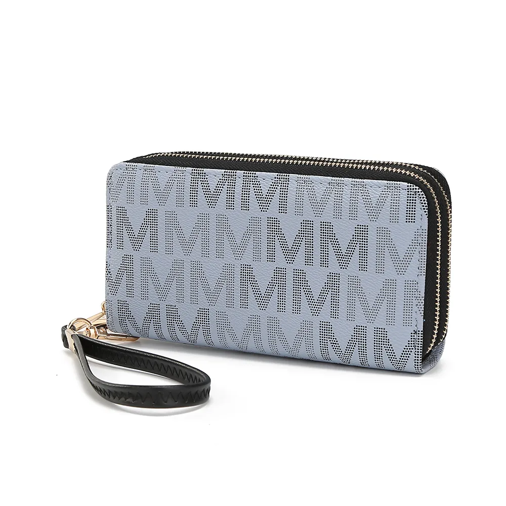 MKF Collection Hofstra M Signature Wallet Wristlet by Mia k