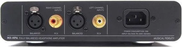 Musical Fidelity MX-HPA Headphone Amplifier - Black