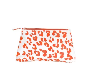 Orange Ocelot Travel Bag