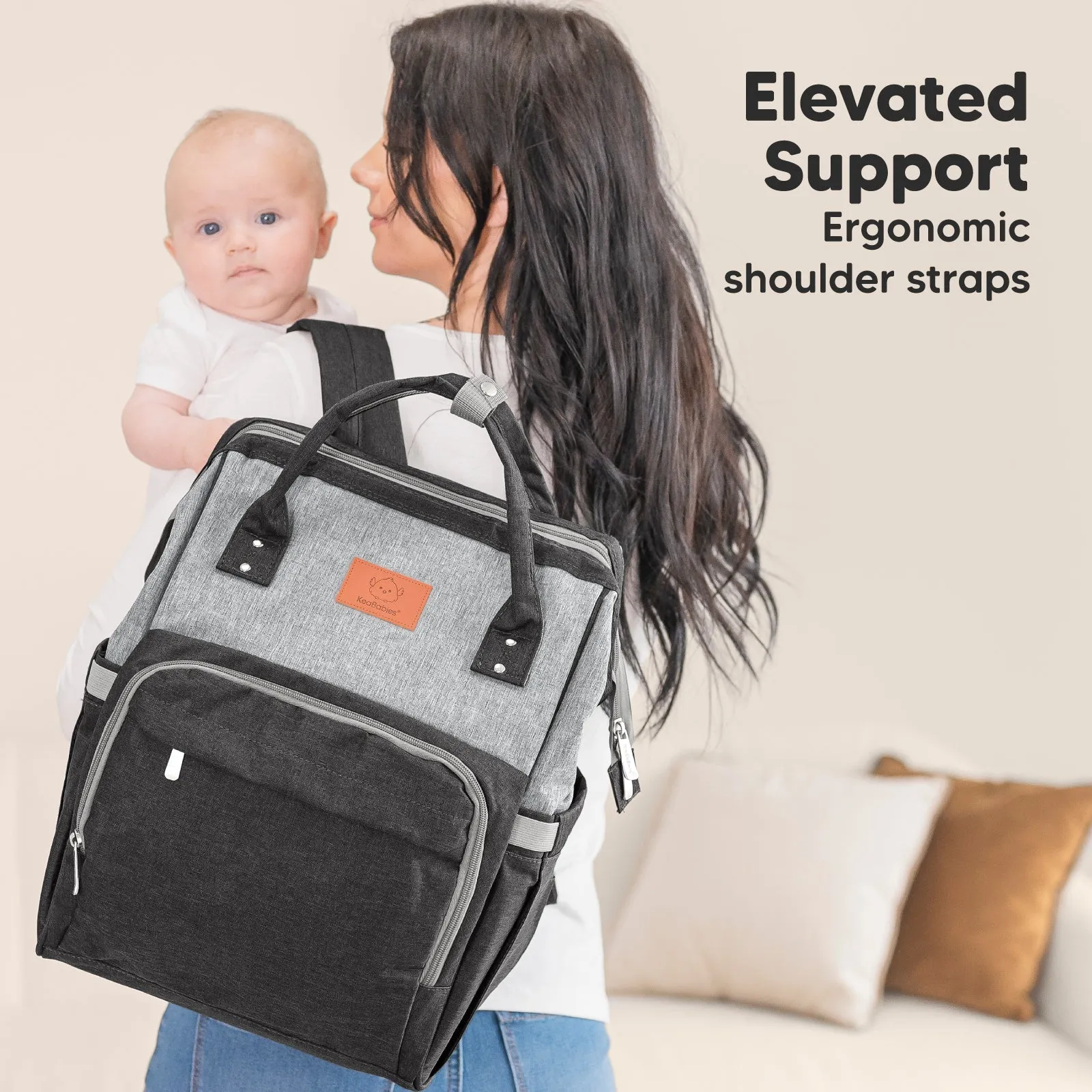 Original Diaper Bag (Graphite)