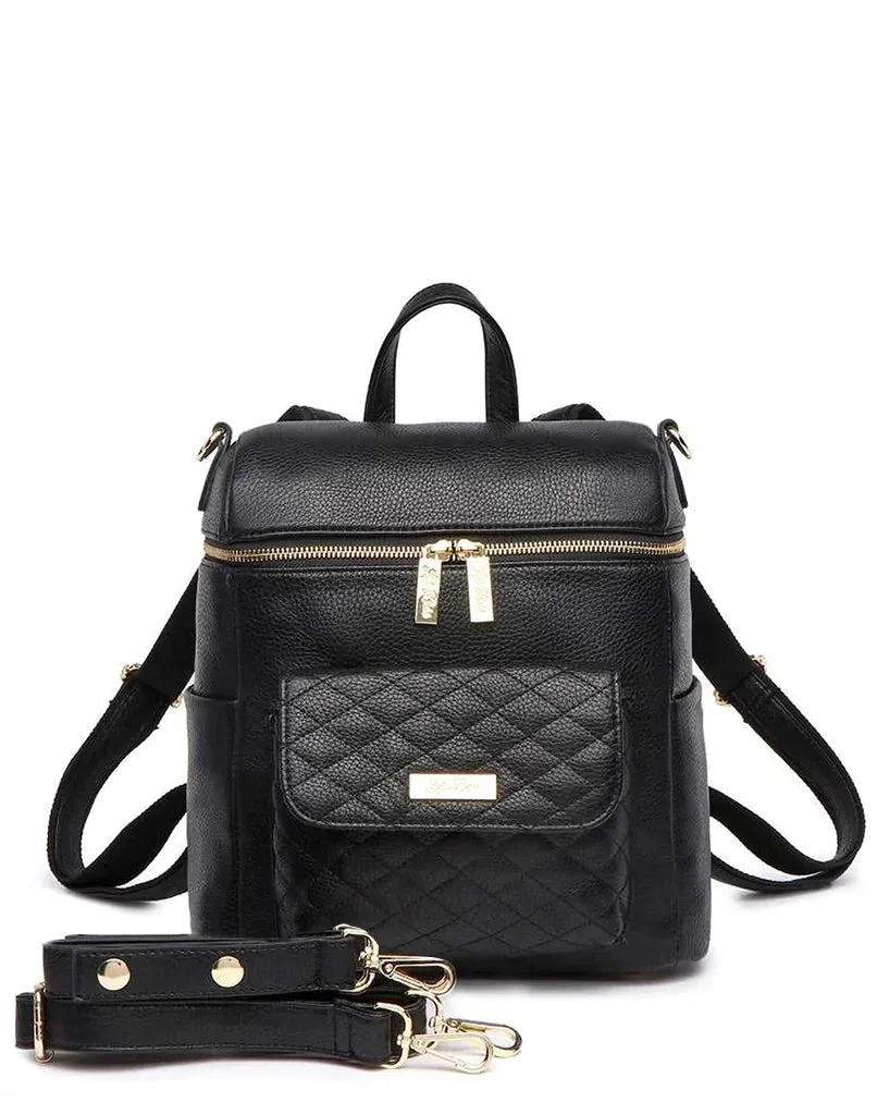 Petit Monaco Diaper Bag | Ebony Black