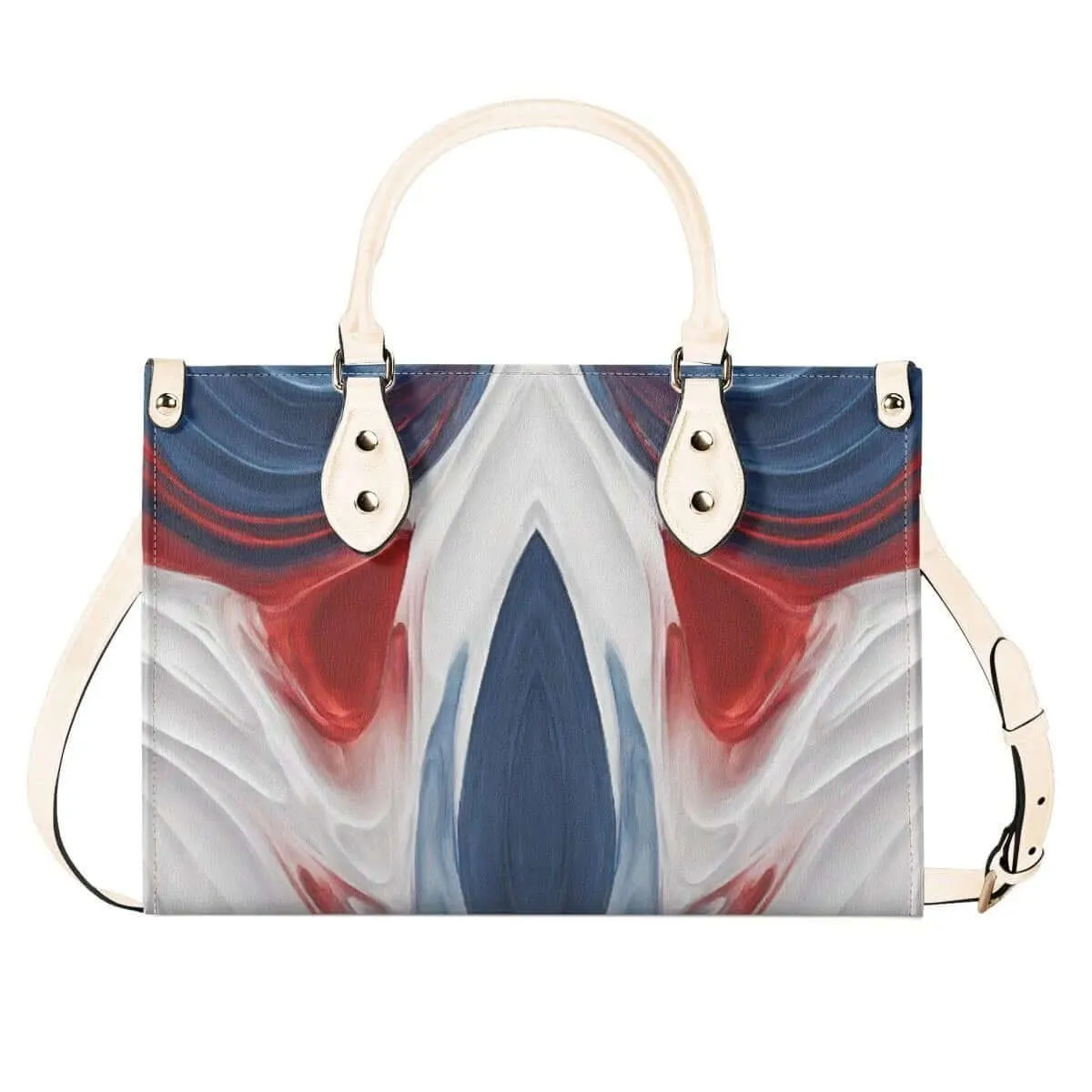 Red White Blue Swirls Bag