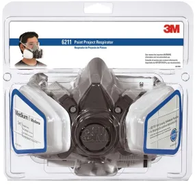 RESPIRATOR PAINT PROJECT MED :EA: QUANTITY: 1