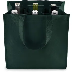 Reusable 6 Bottle Wine Bag