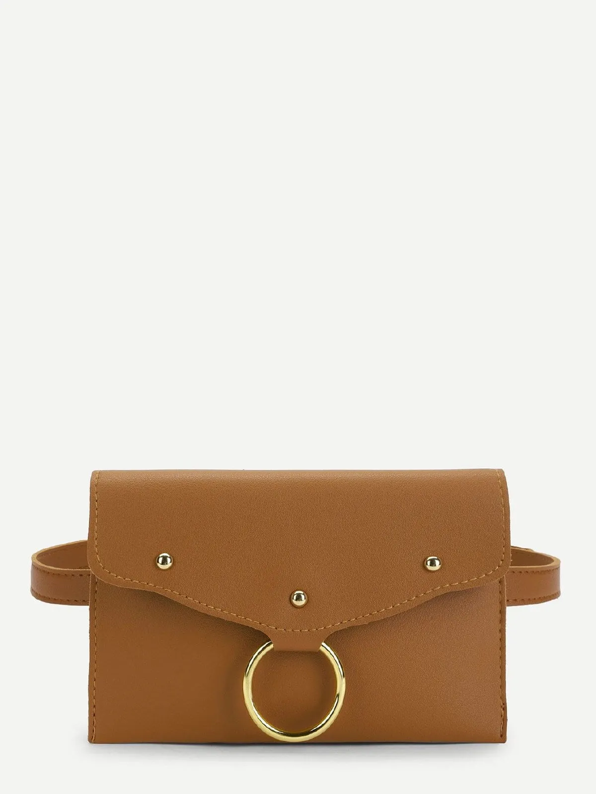 Ring detail fanny pack waist bag