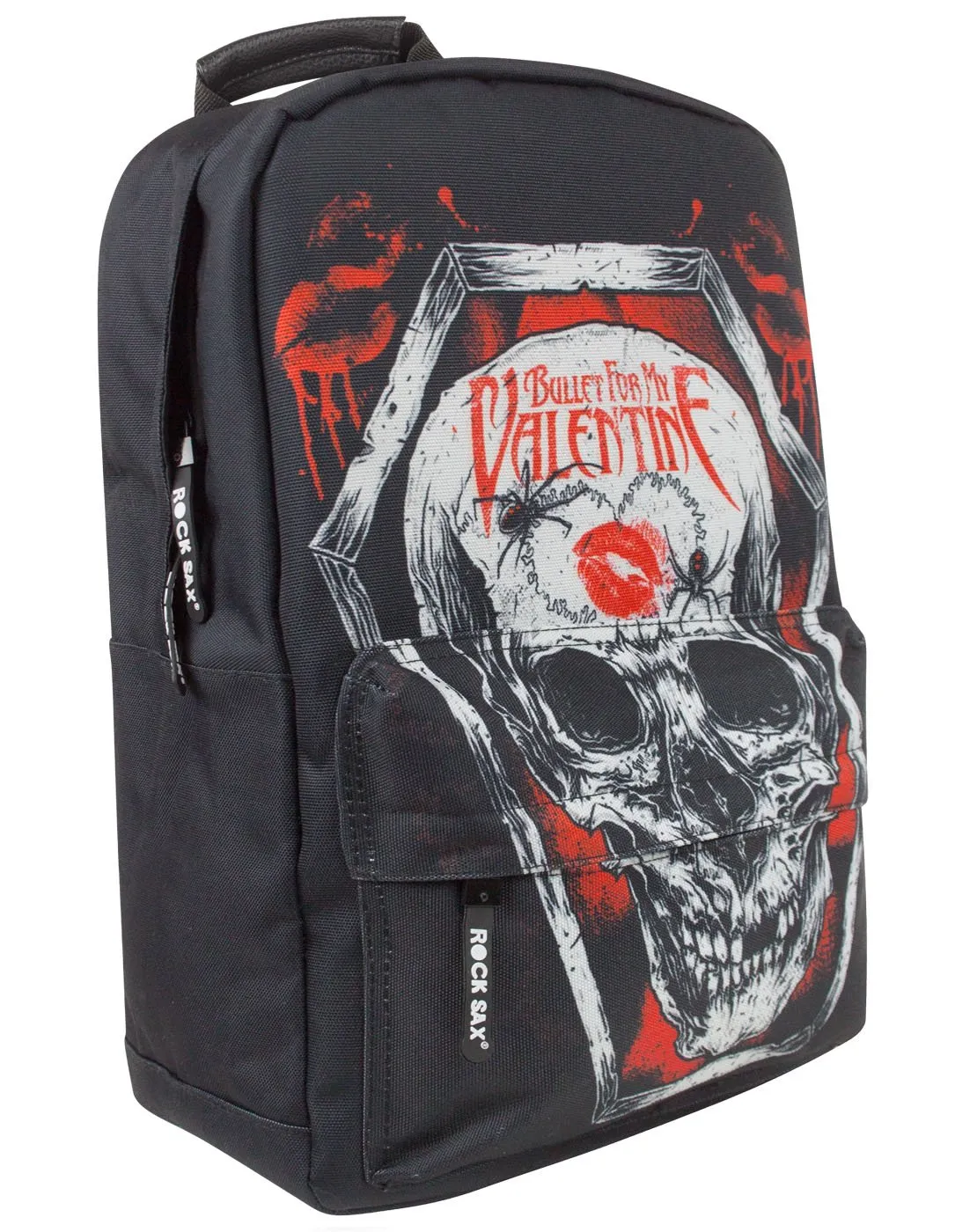 Rock Sax Bullet For My Valentine Coffin Backpack