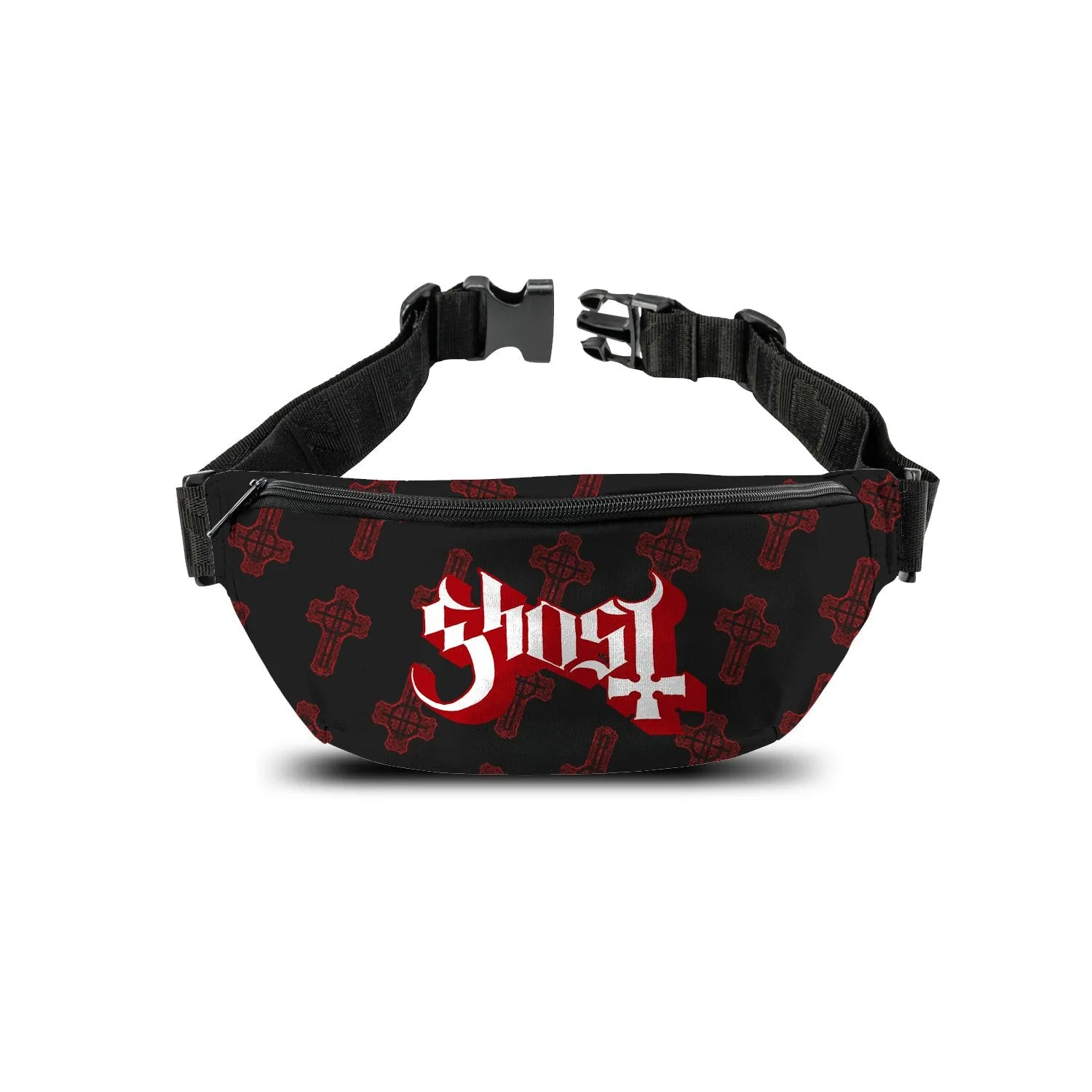 Rocksax Ghost - Bum Bag - Grucifix Red