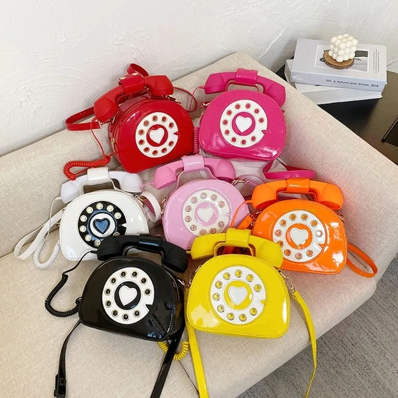 Rotary Phone Handbag