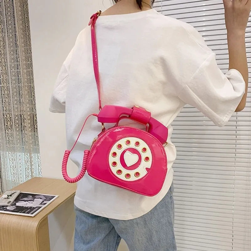 Rotary Phone Handbag