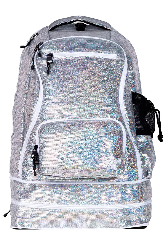 Sequin in Disco Rebel Dream Bag with White Zipper