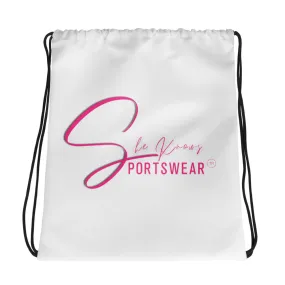 Signature She Knows SportsWear Drawstring bag