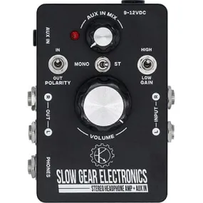 SLOW GEAR ELECTRONICS Pedalboard IEM Headphone Amp