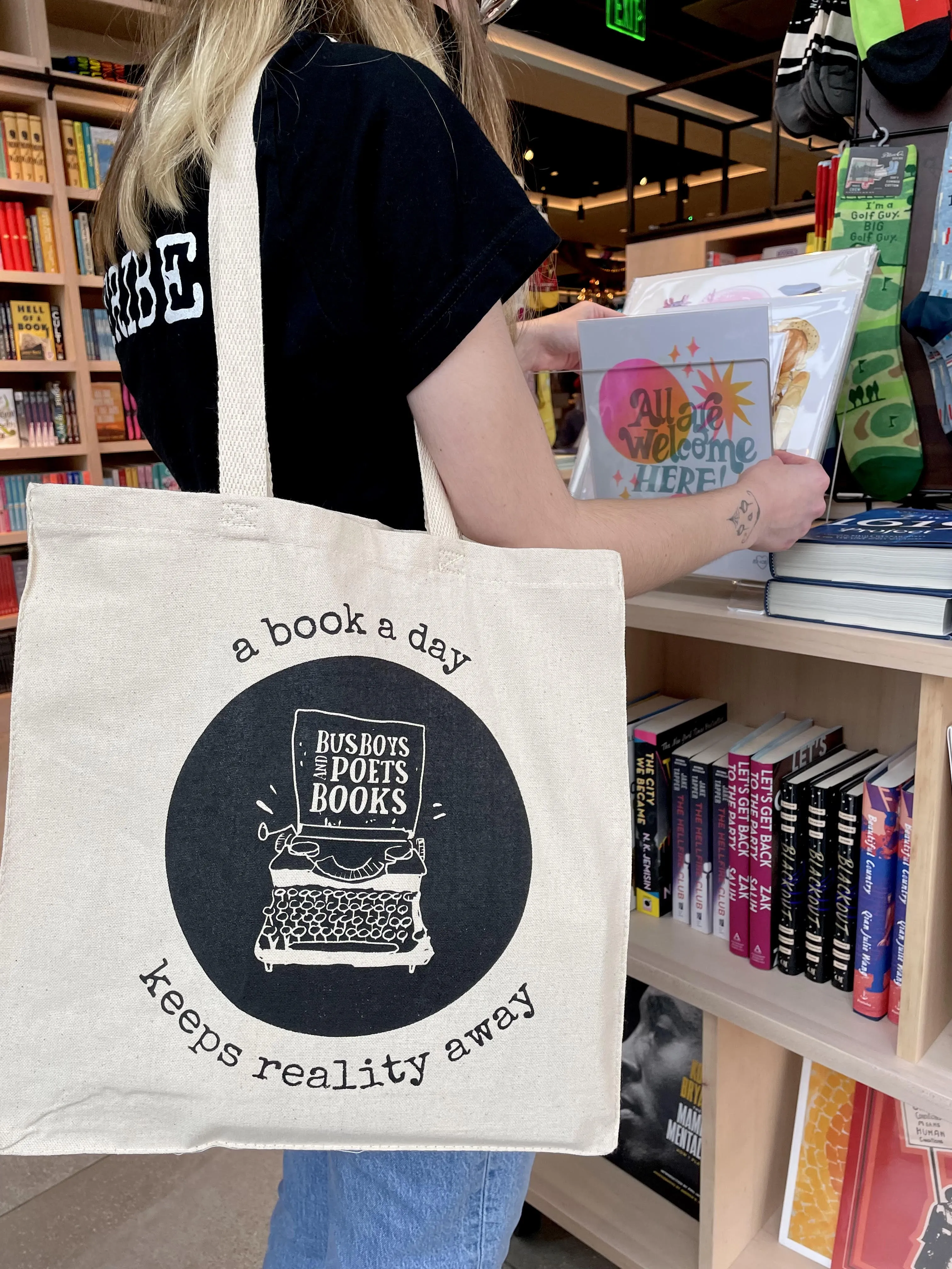 Small Book-a-Day Tote