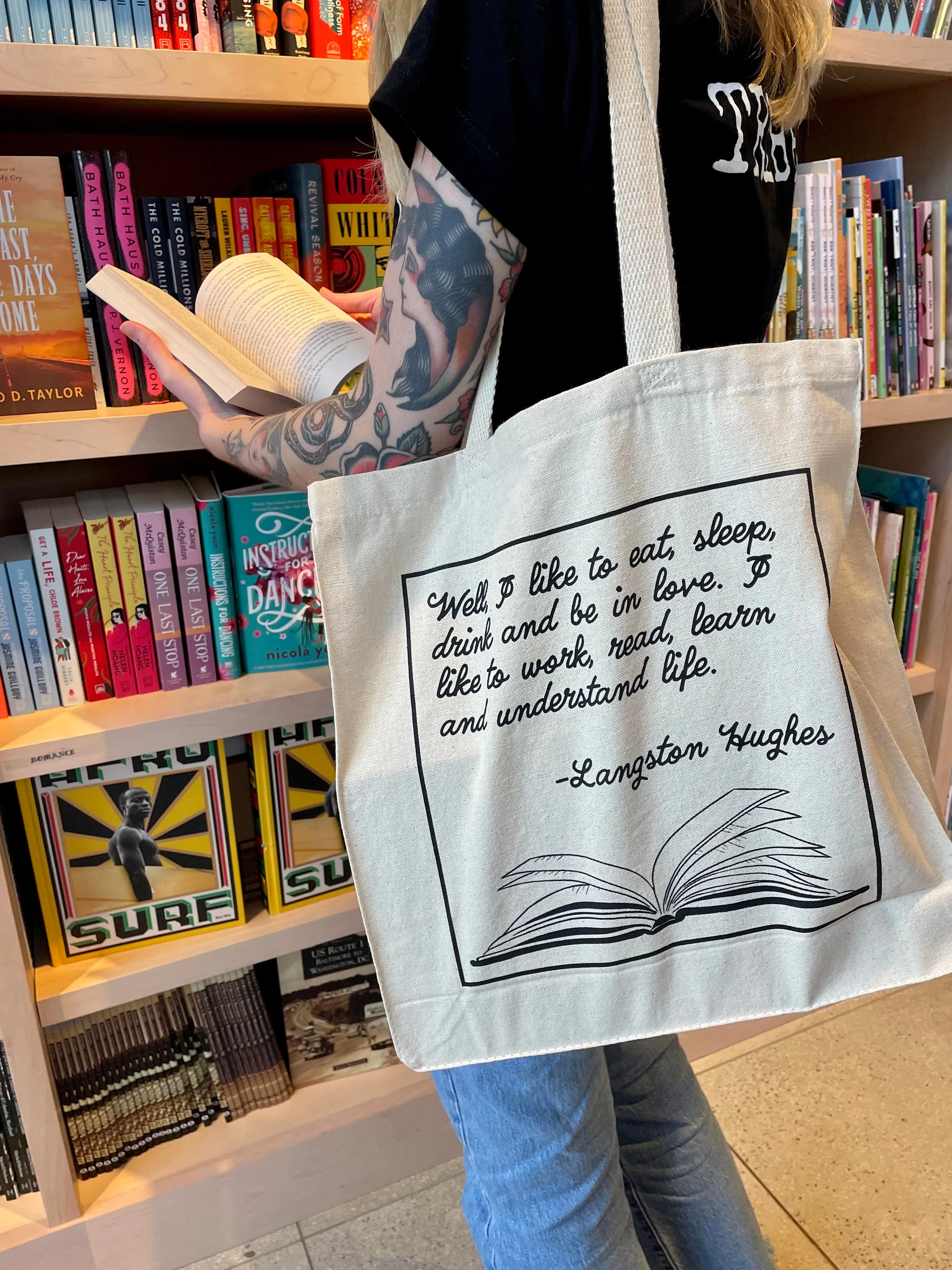 Small Book-a-Day Tote