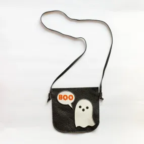 Spooky Ghost Leather Purse For Kids Toddler Bag