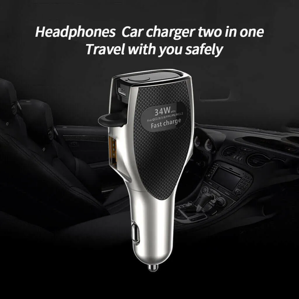 sport headphone voice dialing Car Wireless