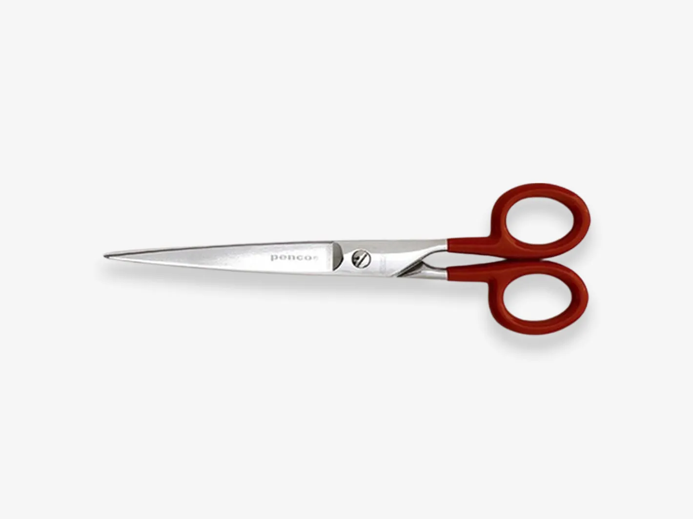 Stainless Steel Scissors L Red