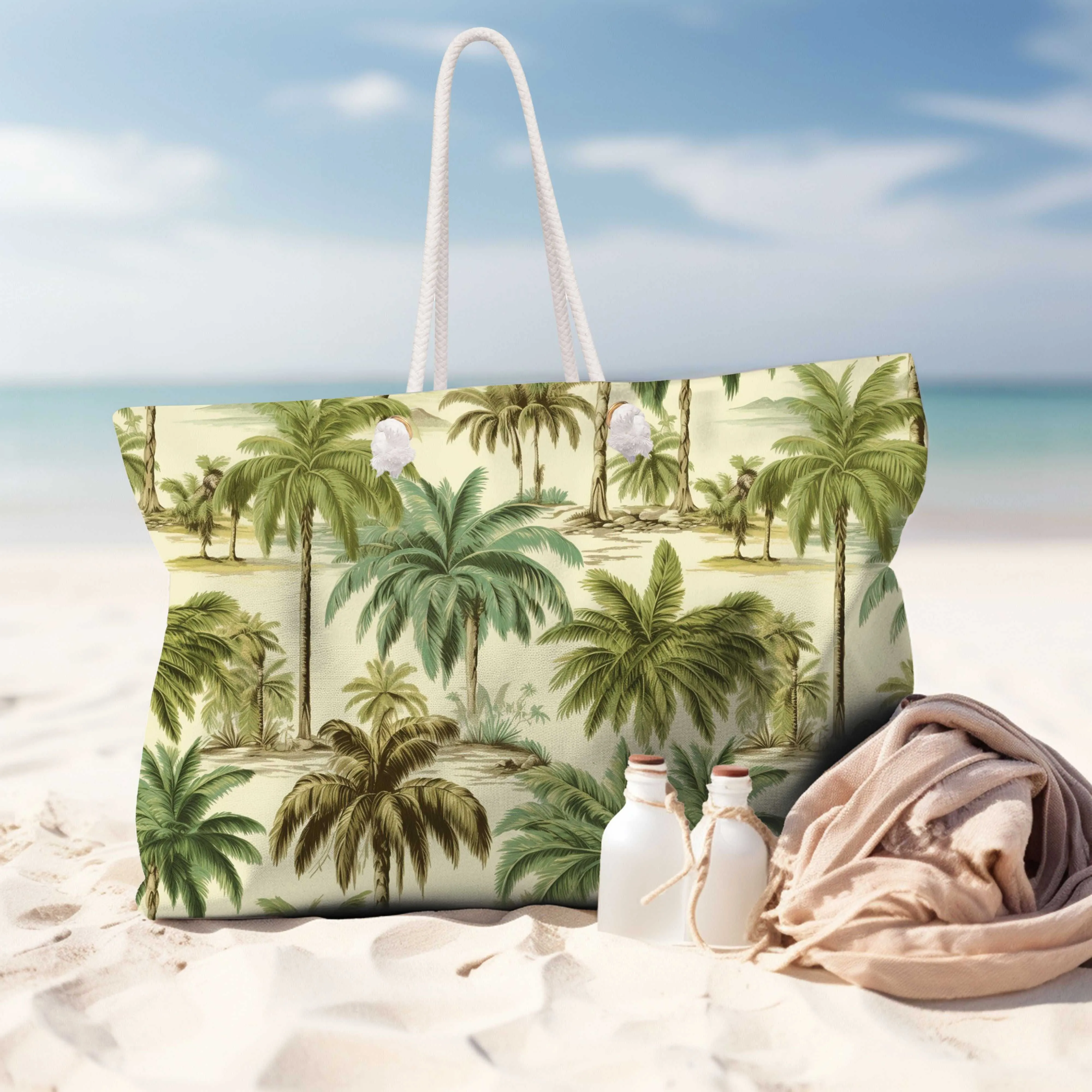 Stylish Large Beach Tote Bag