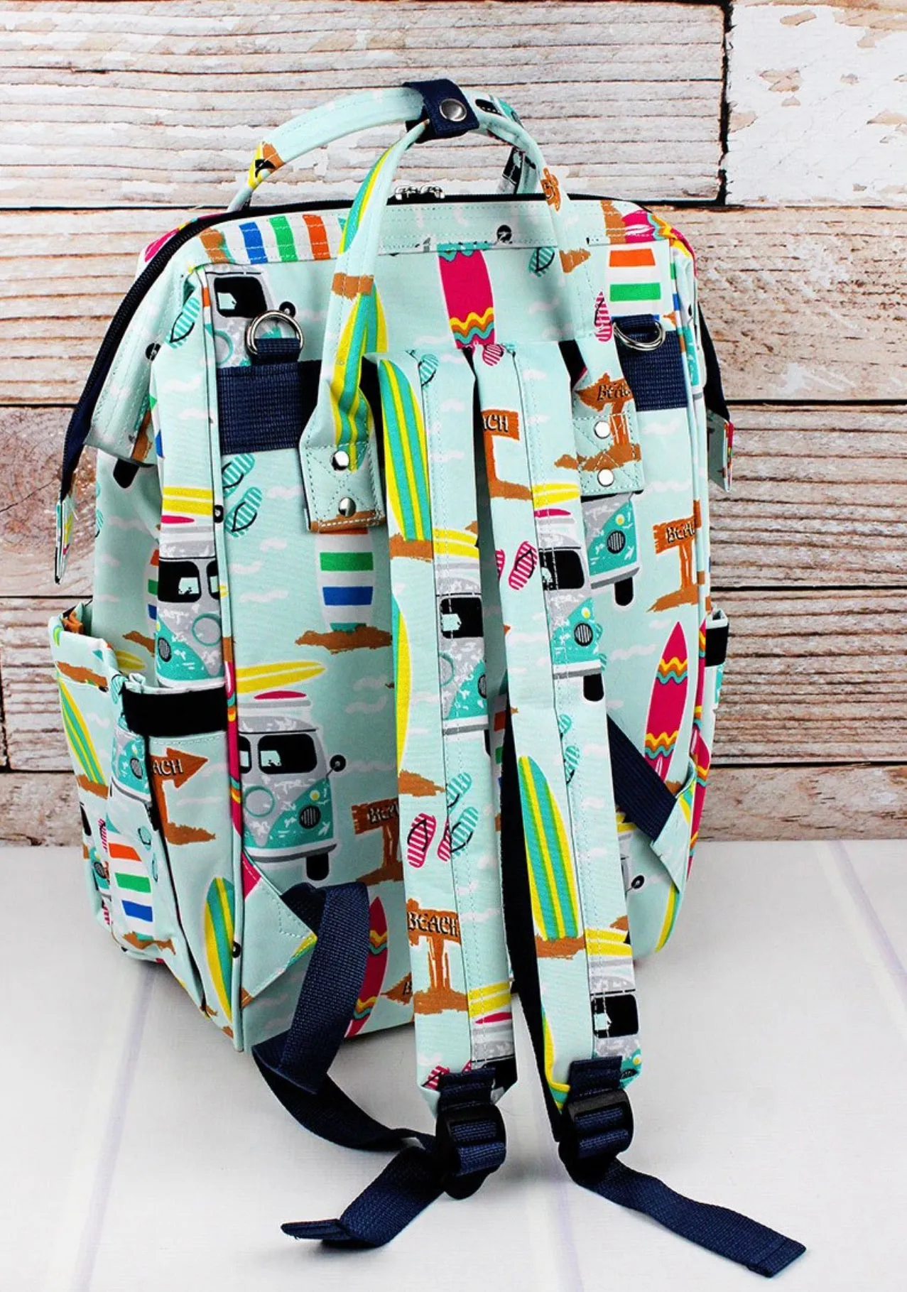 Surf Boards Diaper Bag BackPack