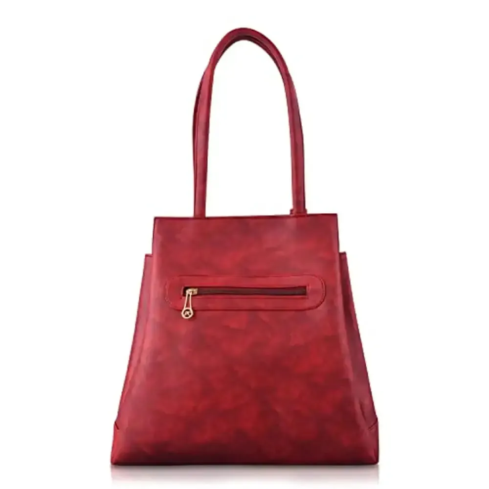 SXF SPEED X FASHION Womens Handbag (Maroon)