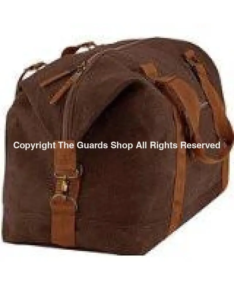 The Grenadier Guards Vintage Canvas Satchel