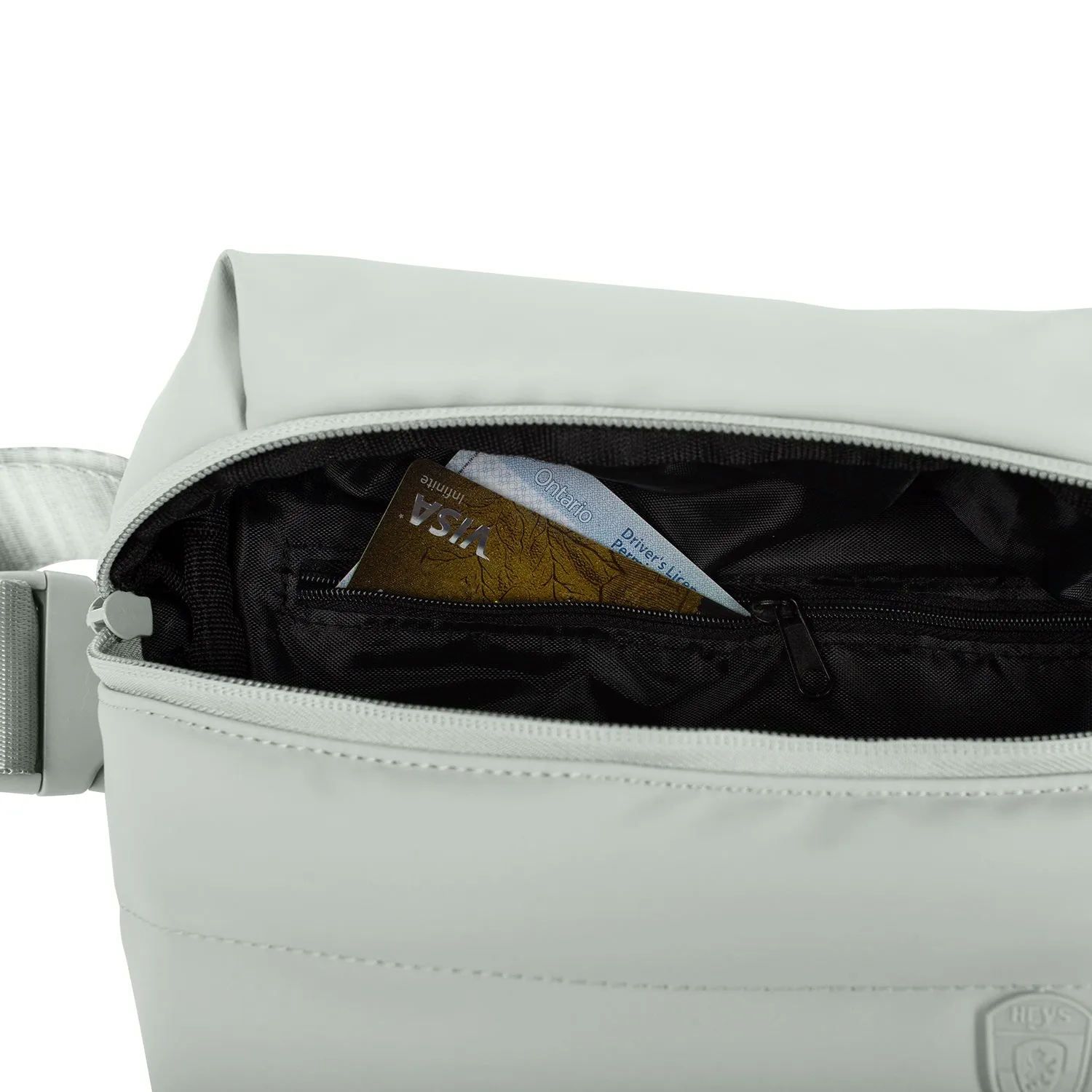 The Puffer Waist Bag - Sage Green