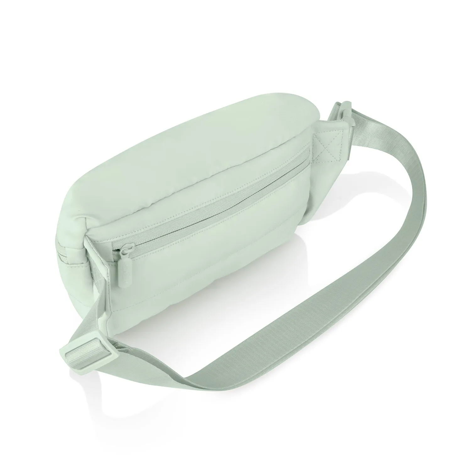 The Puffer Waist Bag - Sage Green