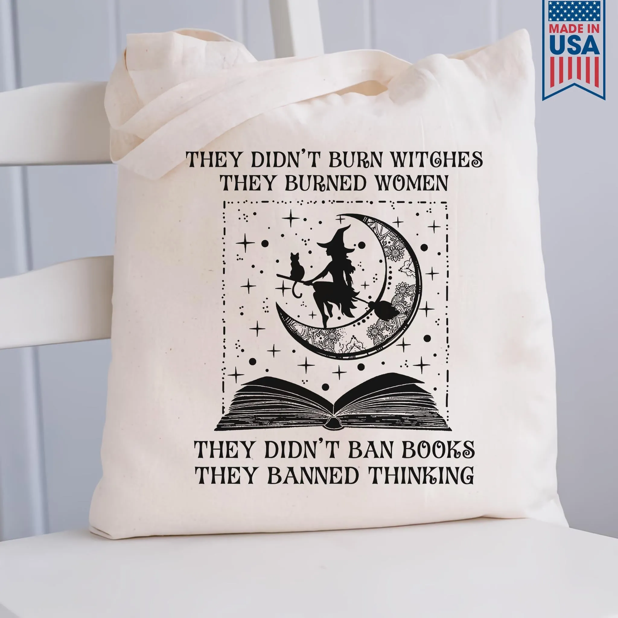 They Didn't Ban Books They Banned Thinking Book Lovers Gift TBW277