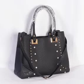 Top Quality Women Designer Handbag With Details-Black